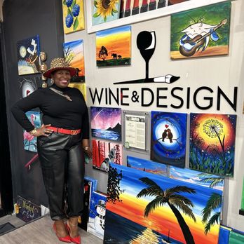 Wine & Design - Paint & Sip Near Me - Rockville Centre, New York Wine & Design - Paint & Sip Near Me - Rockville Centre, New York