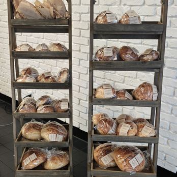 Kendall's Kitchen World Kafe - Baguettes and breads on display - Bakeries Near Me - San Diego, California