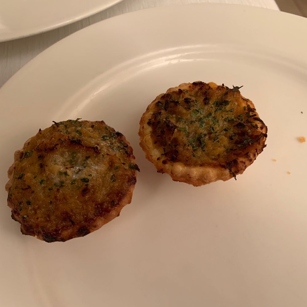 Ganbara - crab tartlets - Basque Near Me - Donostia / San Sebastián, SS Ganbara - crab tartlets - Basque Near Me - Donostia / San Sebastián, SS