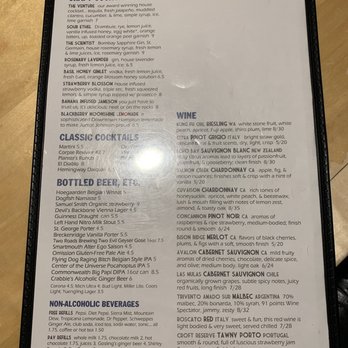 Venture Kitchen And Bar - Booze menu - Pizza Near Me - Hampton, Virginia
