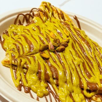 Nour's Cafe - Pistachio Nutella Crepe - Cafes Near Me - Sacramento, California