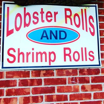 Sandbar Seafood - lobster rolls and shrimp rolls sign - Seafood Near Me - West Haven, Connecticut Sandbar Seafood - lobster rolls and shrimp rolls sign - Seafood Near Me - West Haven, Connecticut