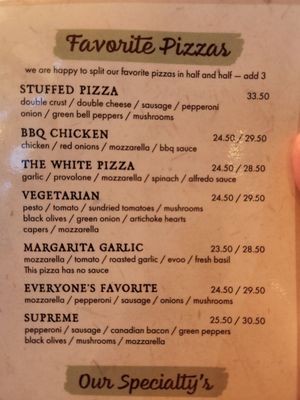 Menu photo 5 Slice Italia Rancho Mirage, CA