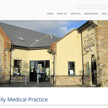 Irish Web Design - Park Clinic Wedical Practice Website - Graphic Design Near Me Irish Web Design - Park Clinic Wedical Practice Website - Graphic Design Near Me