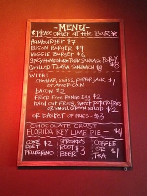 Menu photo 8 Mother's Brooklyn, NY