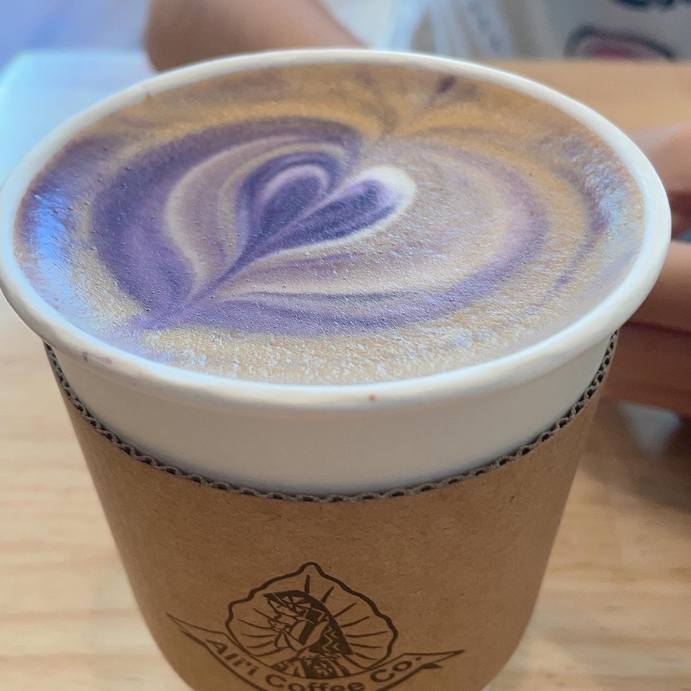 Ali’i Coffee - Taro Ube Latte - Coffee & Tea Near Me - Honolulu, Hawaii Ali’i Coffee - Taro Ube Latte - Coffee & Tea Near Me - Honolulu, Hawaii