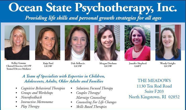 Ocean State Psychotherapy - child therapist in North Kingstown, RI