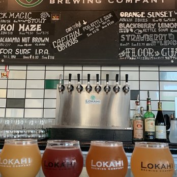 Lokahi Brewing Company - Flight of sours - Breweries Near Me - Honolulu, Hawaii Lokahi Brewing Company - Flight of sours - Breweries Near Me - Honolulu, Hawaii