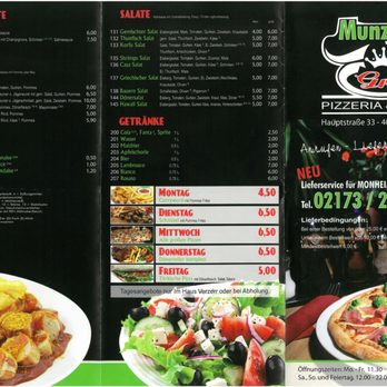 Munzur Grill - Speisekarte 1 - Turkish Near Me - Monheim, NW