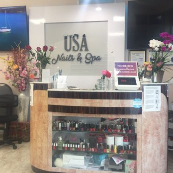 USA Nails and Spa - Check in area - Nail Salons Near Me - Oxnard, California