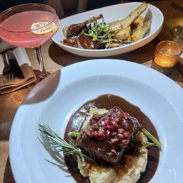 Lamb Chops, Braised Short Rib Lamb Chops, Braised Short Rib