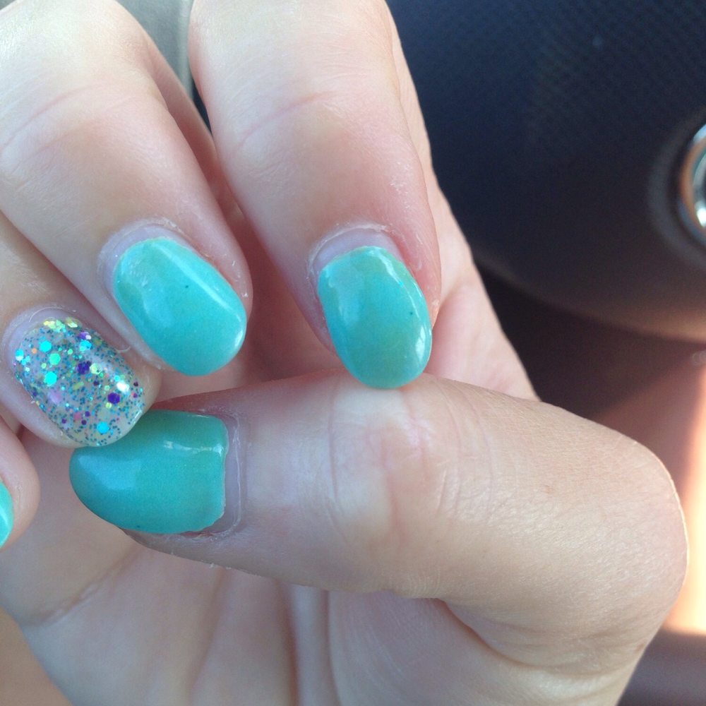 Elite Spa Nails - Blue color turned brown/yellow after two days and I wasn't offered a free color change but rather another layer to hide the color. - Nail Salons Near Me - High Point, North Carolina