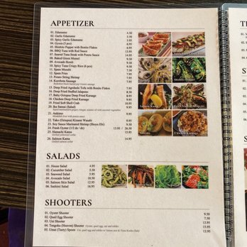 Sushiya - Appetizer, Salads and Shooters - Sushi Bars Near Me - San Dimas, California