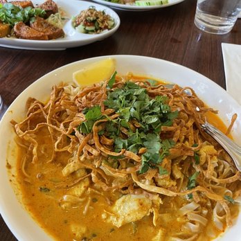 Sai Jai Thai Restaurant - Kao Soy Noodle ($14) - Thai Near Me - San Francisco, California Sai Jai Thai Restaurant - Kao Soy Noodle ($14) - Thai Near Me - San Francisco, California