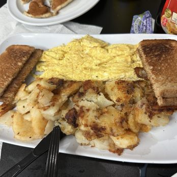 Salt & Pepper Grill - 2 scrambled eggs home fries, and whole wheat toast - Restaurants Near Me - Readington Township, New Jersey