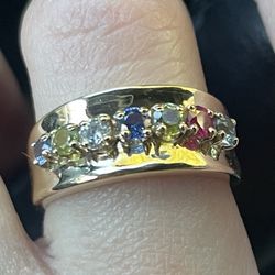 Sofia Jewelry - Birth stone ring after