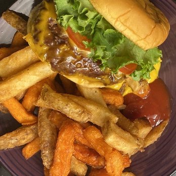 Burger Heights - Build a Burger with Half & Half Fries. - Burgers Near Me - New York, New York Burger Heights - Build a Burger with Half & Half Fries. - Burgers Near Me - New York, New York