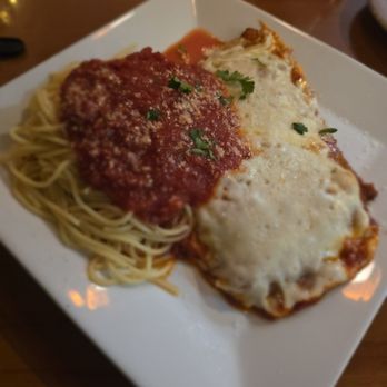 Nonna's Pizza - Chicken Parmesean with spaghetti - Pizza Near Me - Concord, North Carolina Nonna's Pizza - Chicken Parmesean with spaghetti - Pizza Near Me - Concord, North Carolina