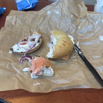 Einstein Bros. Bagels - Have to cut my own bagel ..and got my order wrong... - Bagels Near Me - Torrance, California Einstein Bros. Bagels - Have to cut my own bagel ..and got my order wrong... - Bagels Near Me - Torrance, California