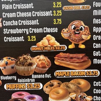 B & B Donuts - Muffins Bagels with Cream Cheese - Donuts Near Me - Fullerton, California