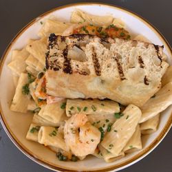 Big Grove Brewery & Taproom - Shrimp pasta
