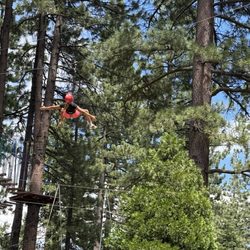 Tahoe Treetop Adventure Parks - Zip line