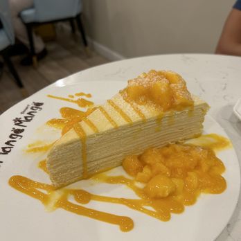 Mango Mango - S11 Mango Mille Crepe Cake - Desserts Near Me - Long Island City, New York