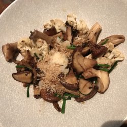 Saké - Mushroom side with cauliflower