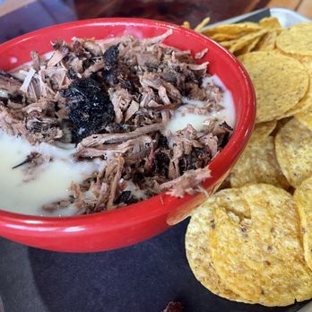 Texas Underground BBQ - Chips & Brisket Queso - Barbeque Near Me - Fort Walton Beach, Florida Texas Underground BBQ - Chips & Brisket Queso - Barbeque Near Me - Fort Walton Beach, Florida