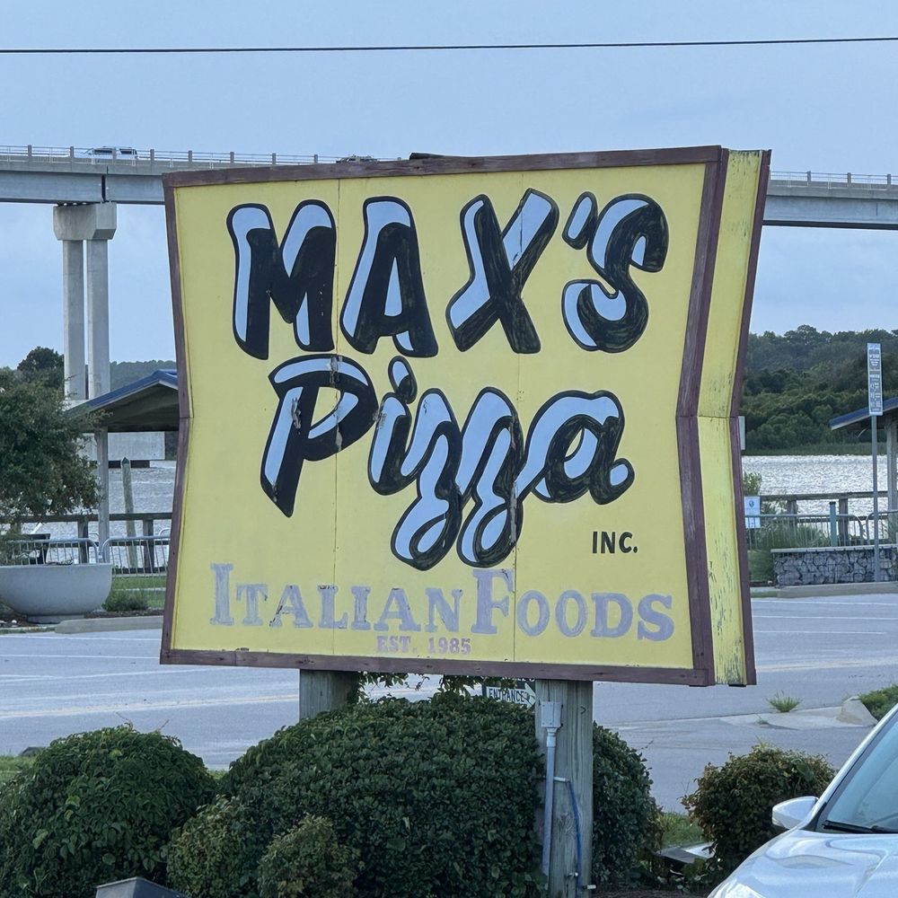 Max's Pizza-Surf City - Max's Sign - Pizza Near Me - Holly Ridge, North Carolina Max's Pizza-Surf City - Max's Sign - Pizza Near Me - Holly Ridge, North Carolina