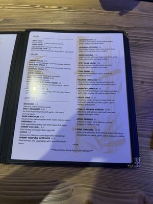 Menu photo 1 Sushi Kawa Winter Park, FL Menu photo 1 Sushi Kawa Winter Park, FL