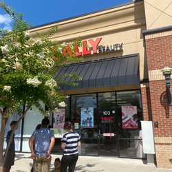 Customers waiting