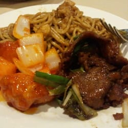 Golden Dragon - Chicken Chow Mein (no vegetables), Mongolian Beef, S&S Chicken