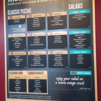 MOD Pizza - Pre made options. - Fast Food Near Me - Napa, California