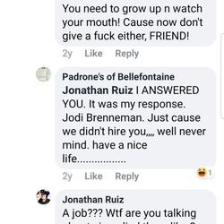 Padrone's Pizza - Shaming customers online is a low blow. From the looks for it, it's been going on for years. Good luck
