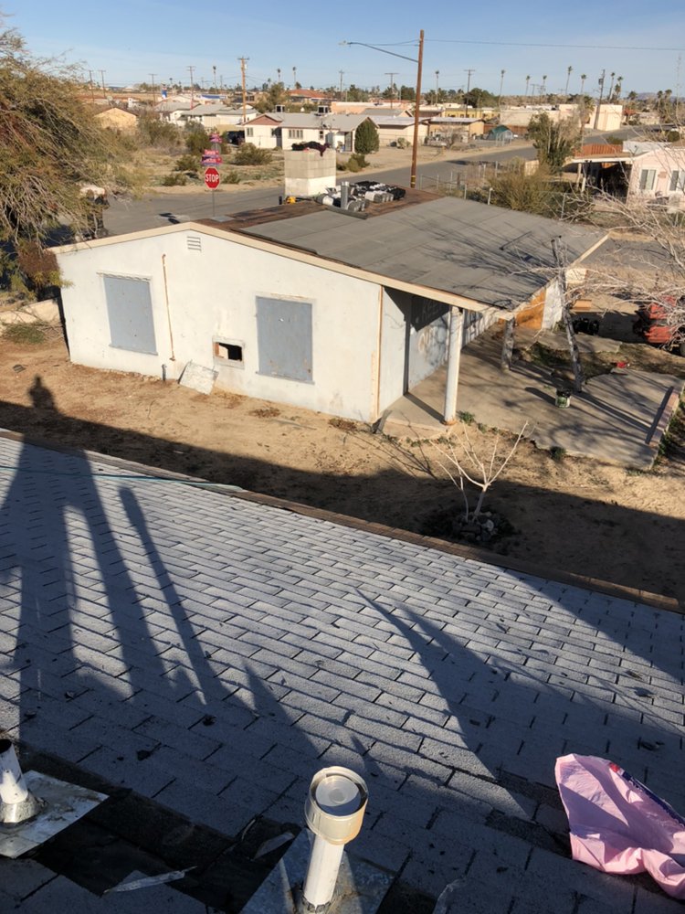 Slide of AMG Roofing