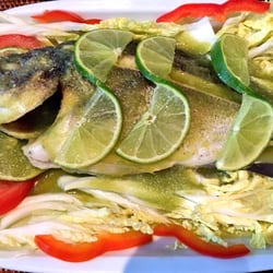Thaï Royal - Daurade à la vapeur au citron vert