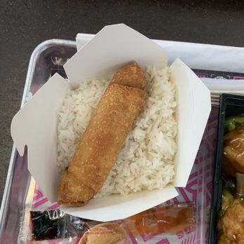 The Rice Box - Egg roll and rice - Asian Fusion Near Me - Houston, Texas