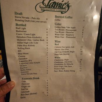 Jamie's Broadway Grille - Menu - American Near Me - Sacramento, California Jamie's Broadway Grille - Menu - American Near Me - Sacramento, California