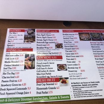 Bertha's Cafe & Catering - Menu - Sandwiches Near Me - Phoenix, Arizona
