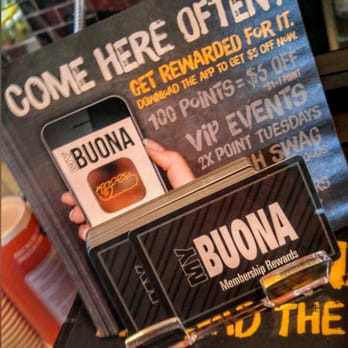 Buona - Come here often? Save $5 when you get their app. VIP events. - Burgers Near Me - Bolingbrook, Illinois
