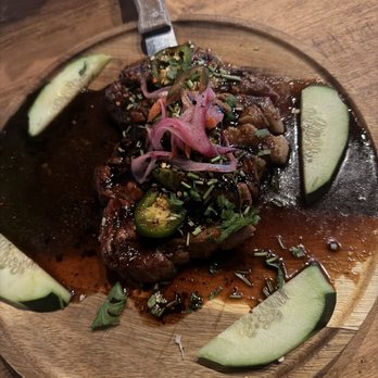 Buena Vida Tapas Lounge - Aguachiles ribeye - Tapas/Small Plates Near Me - Bakersfield, California Buena Vida Tapas Lounge - Aguachiles ribeye - Tapas/Small Plates Near Me - Bakersfield, California
