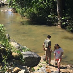 Auburn RV Park - Skipping rocks