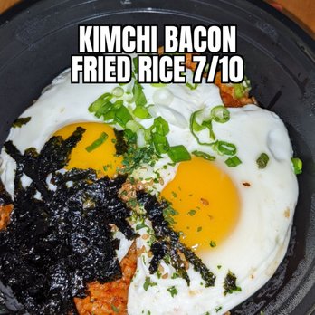 Yupdduk Flushing - Kimchi bacon fried rice - Korean Near Me - Flushing, New York