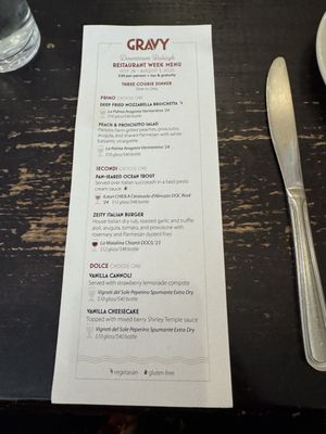 Menu photo 1 Gravy Raleigh, NC