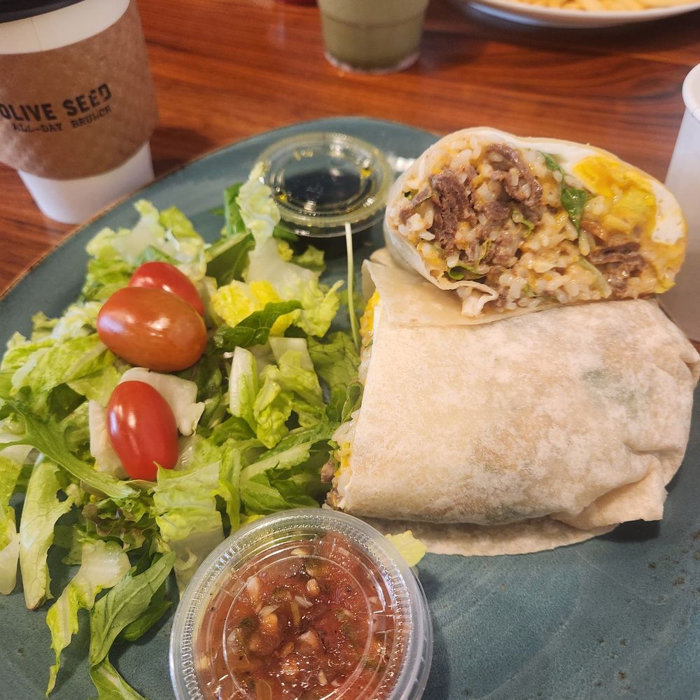 Olive Seed Cafe - Bulgogi Burrito - Breakfast & Brunch Near Me - Yorba Linda, California