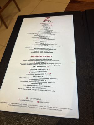 Menu photo 3 Z’Tejas Kyle, TX Menu photo 3 Z’Tejas Kyle, TX