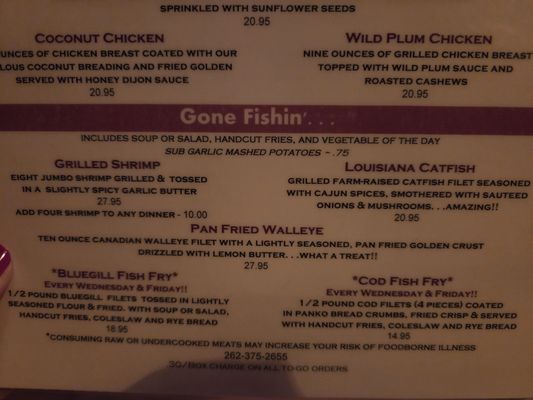 Menu photo 7 The Farmstead Cedarburg, WI