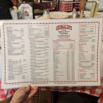 Menu photo 2 Grimaldi's Pizzeria Garden City, NY Menu photo 2 Grimaldi's Pizzeria Garden City, NY