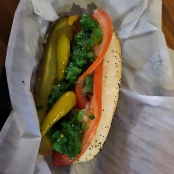 Wrigleyville Grill - Chicago Dog - Hot Dogs Near Me - San Antonio, Texas